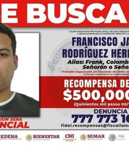 Cuauhtémoc Blanco ofrece 500 mil pesos por la captura de ‘El Señorón’