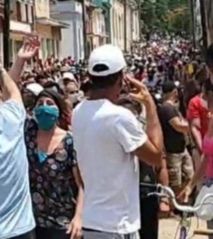 «Abajo la dictadura», claman miles en Cuba en sorpresiva protesta