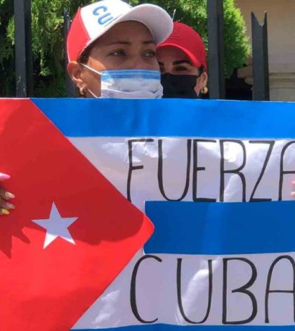 Cubanos en Yucatán se solidarizan con sus connacionales