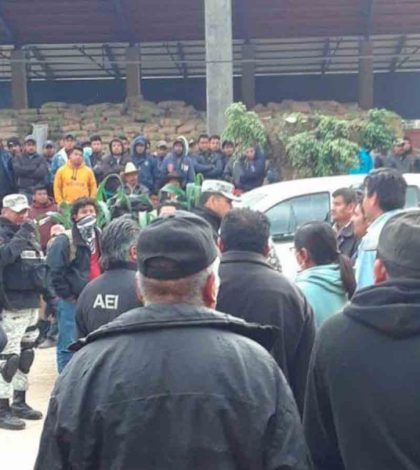 Cumplen 24 horas retenidos agentes de la Guardia Nacional y policías en la sierra Sur de Oaxaca