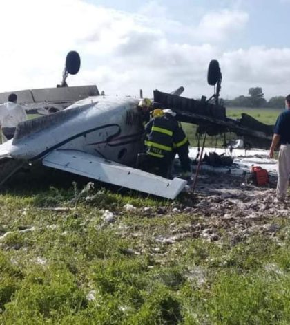 #Video: Se desploma avioneta que despegó de SLP a Durango: reportan una persona muerta