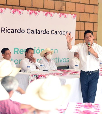 Confirma Gallardo traslado  de la SEDARH a Rioverde
