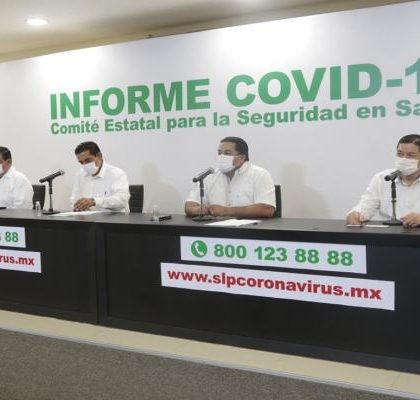 Confirman 69 nuevos casos de Covid en SLP