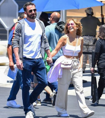Jennifer Lopez y Ben Affleck fueron a ver mansiones en venta