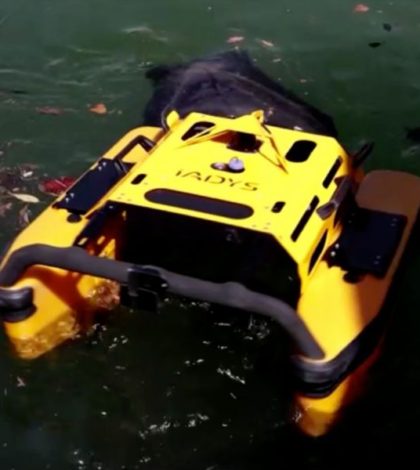 Jellyfishbot, el robot que recolecta basura y residuos en el mar