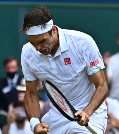 #Video: Roger Federer avanza con récord histórico de victorias en Wimbledon