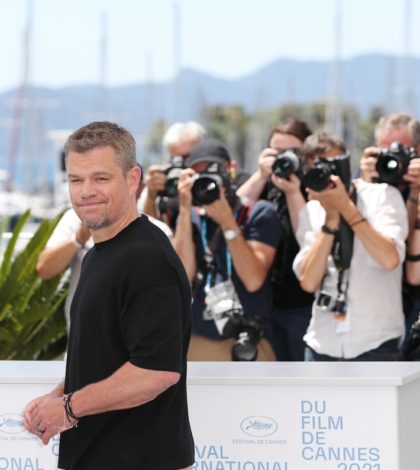 Matt Damon presenta en Cannes «Cuestión de suerte»